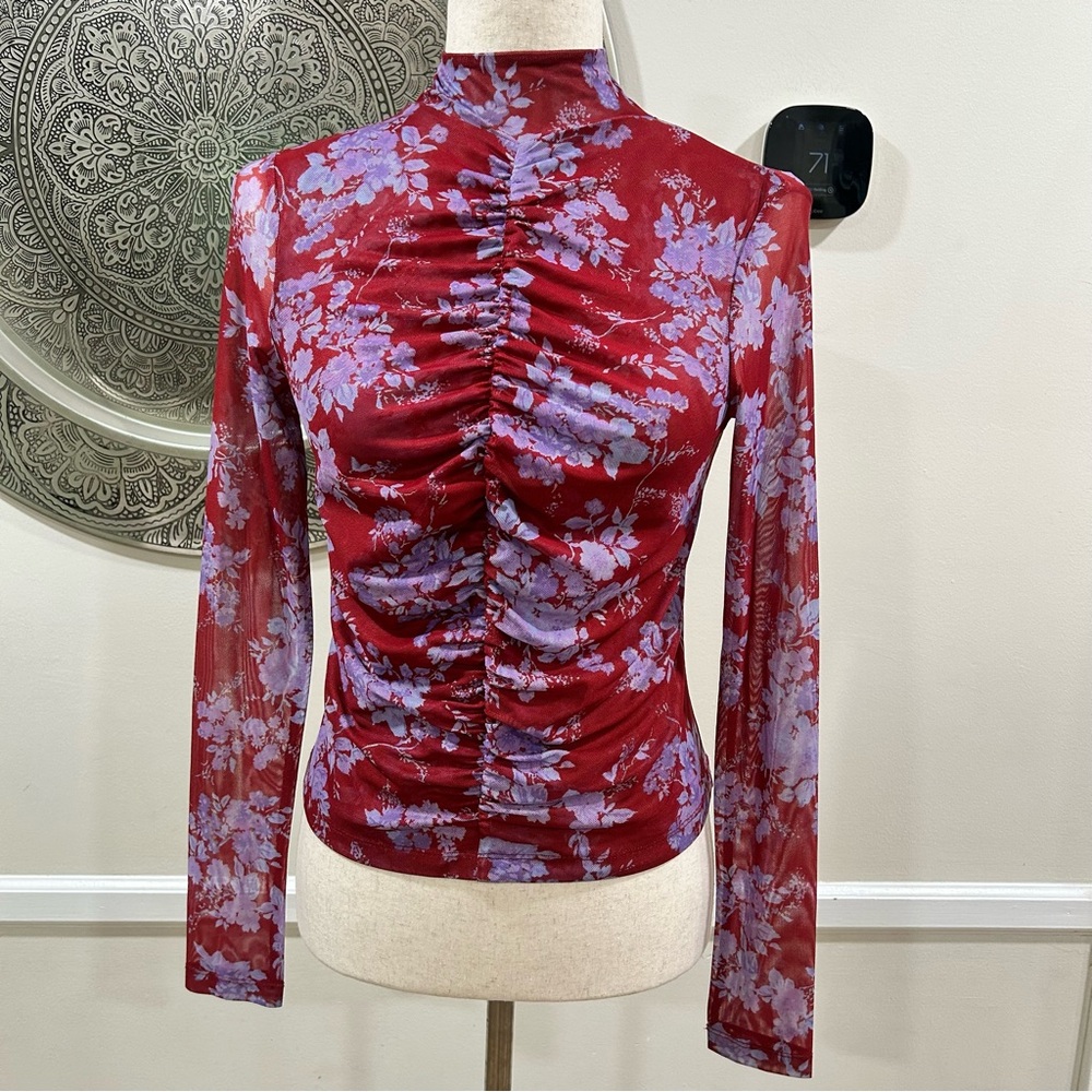 No. 6 Multicolor Patterned Blouse - image 3